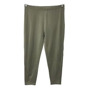 Jeanne Pierre Dress Womens Large Lounge Pants Green